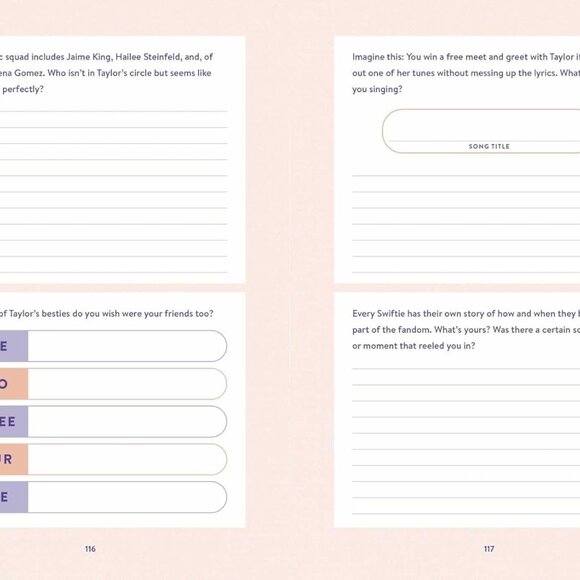 Taylor Swift nwt Updated & Expanded Version: An Unofficial Fan Journal - Picture 4 of 9